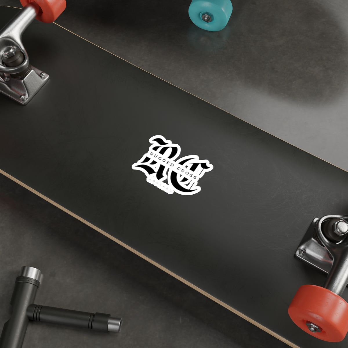 Rugged Cross Apparel Sticker