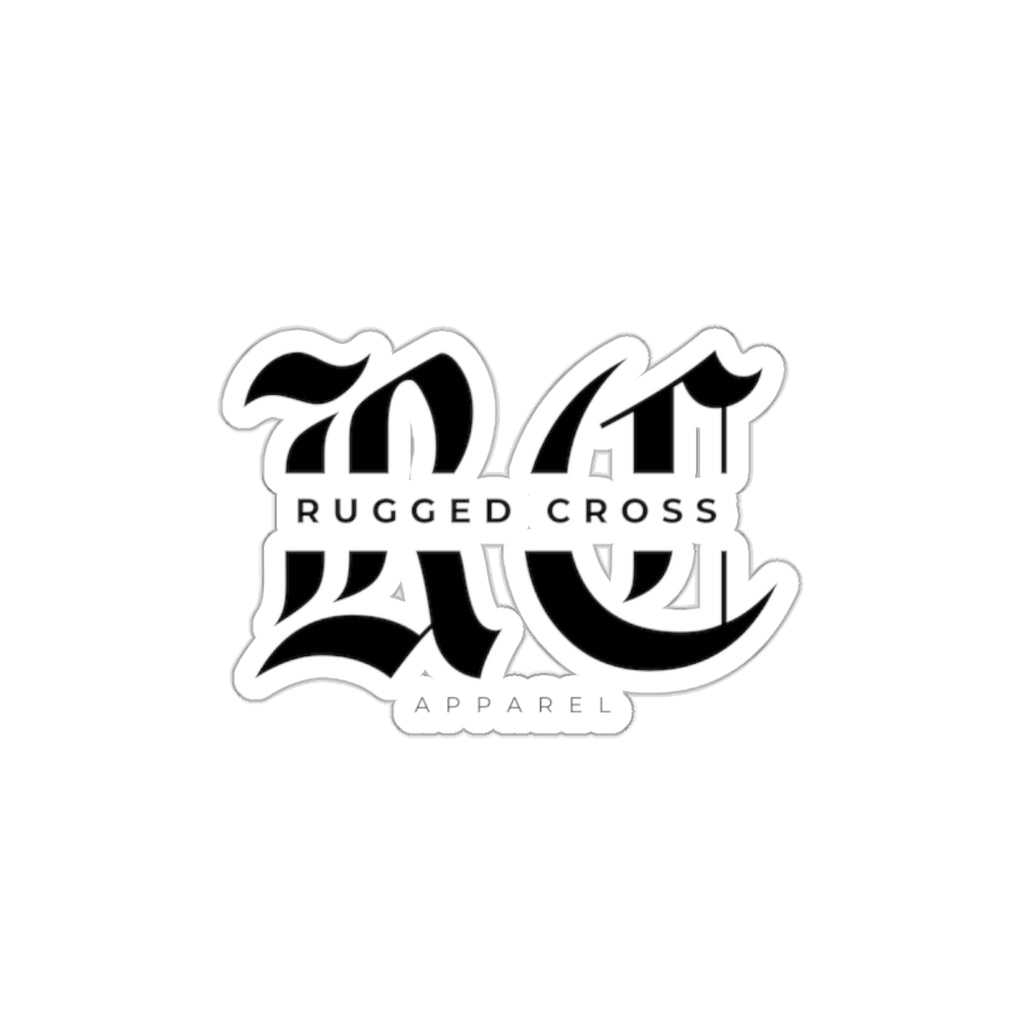 Rugged Cross Apparel Sticker