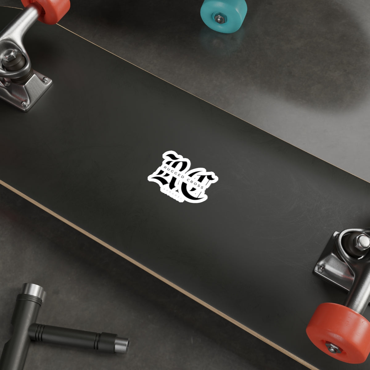 Rugged Cross Apparel Sticker